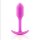 B-Vibe Snug Butt Plug 1 Fuchsia