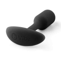 B-Vibe Snug Butt Plug 1 Black