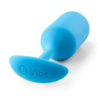 B-Vibe Snug Butt Plug 3 Teal