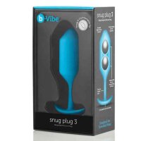 B-Vibe - Snug Butt Plug 3 Teal 3,6 cm