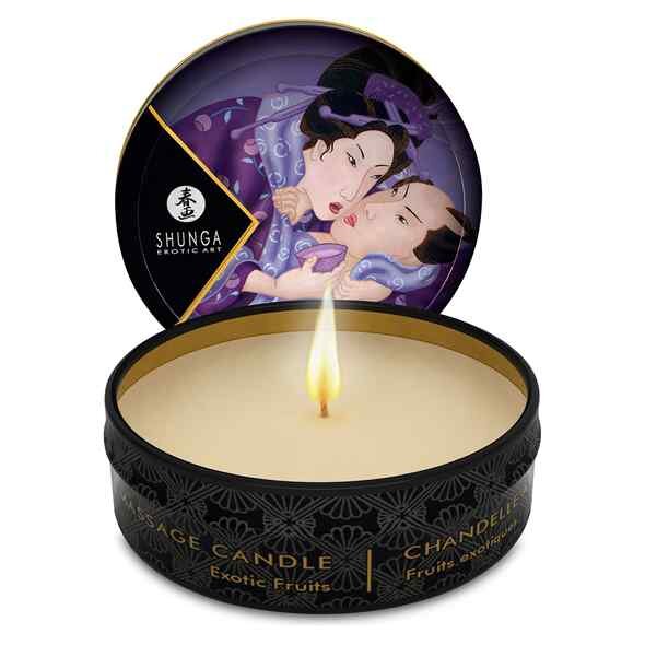 Shunga Mini Massage Candle Exotic Fruits 30 ml