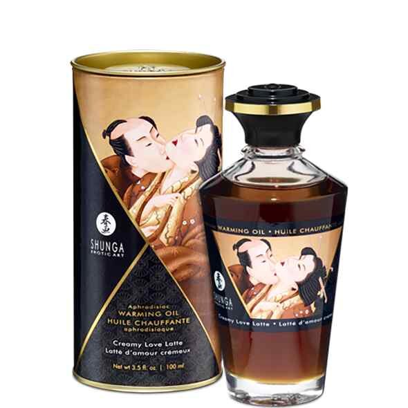 Shunga Aphrodisiac Warming Oil Creamy Latte 100 ml