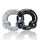 Oxballs Ultraballs Cockring 2-pack Black & Clear