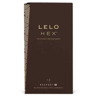 Lelo HEX Condoms Respect XL 12 Pack