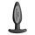 ElectraStim - Silicone Noir Rocker Butt Plug Medium