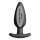ElectraStim - Silicone Noir Rocker Butt Plug Large