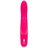 Happy Rabbit Slimline Curve Rabbit Vibrator Pink
