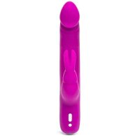 Happy Rabbit Slimline Realistic Rabbit Vibrator Purple