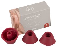 Womanizer 3x replacement caps InsideOut+DUO/2 red S