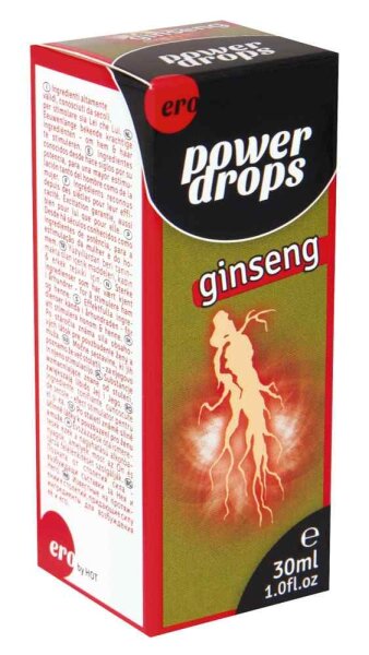Hot - Power Drops Ginseng - 30 ml drops