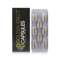 Eros - Big Boy Golden Erect - 8 capsules