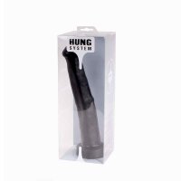Hung System Donkey Black Dildo 25,5 cm