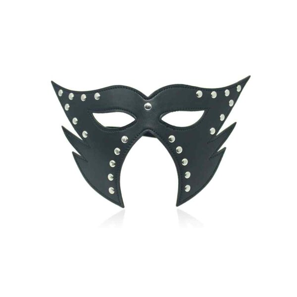 Cat Mask Open Mouth Black