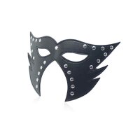 Cat Mask Open Mouth Black