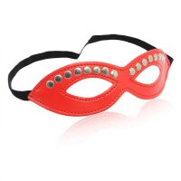 Mask Eyes Only Red with Studs