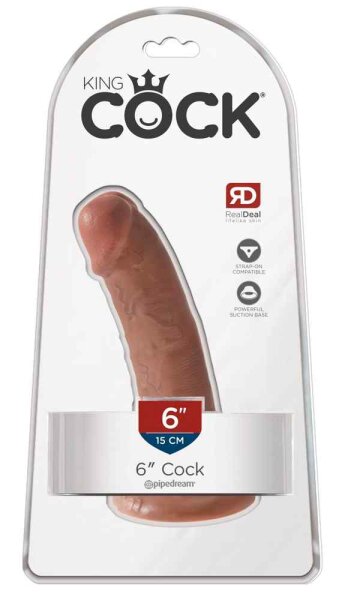 King Cock - Dildo Tan 17 cm