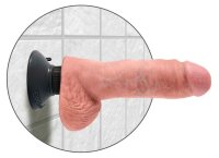 King Cock 8" Vibrating Cock with Balls