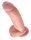 King Cock with Balls Flesh 23cm