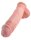King Cock - with Balls Flesh 28 cm
