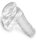 King Cock - Clear Cock with Balls 18cm