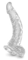 King Cock - Clear Cock with Balls 22cm