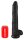 King Cock - with Balls Dark 35,5 cm