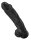 King Cock - with Balls Dark 35,5 cm