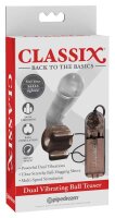 Classix Dual Vibrating Ball Teaser Black