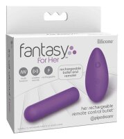 Fantasy for Her her rechargeable remote controlled bullet