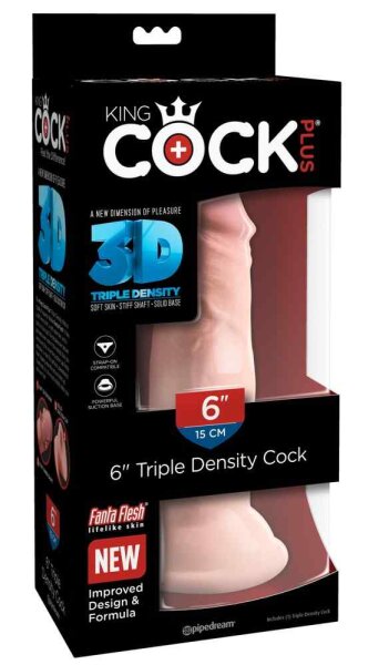 King Cock - Triple Density Cock Flesh 18,5 cm
