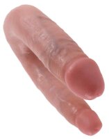 King Cock Double Trouble Flesh 5 Zoll