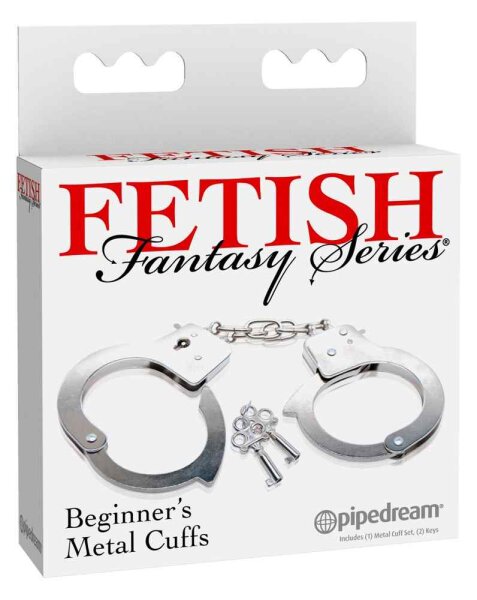 Fetish Fantasy Beginner&rsquo;s Metal Cuffs
