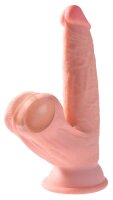 King Cock - Triple Density Cock with Swinging Balls 19,5 cm