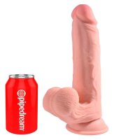 King Cock Triple Density Cock with Swinging Balls 23cm