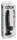 King Cock 9" Vibrating Cock with Balls Dark