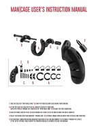 Model 13 - Chastity - 2.5" - Cock Cage - Black