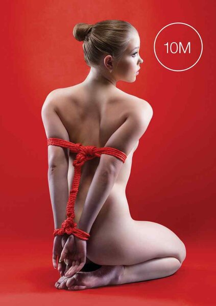 Ouch! - Japanese Rope - 10m - rot - Bondage Toys - Fetish