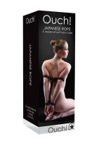 Ouch! - Japanese Rope - 5m - schwarz - Bondage Toys - Fetish