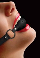Ouch! - Gag Ball - schwarz - Bondage Toys - Fetish