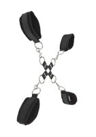 Velcro Hand and Leg Cuffs - Black