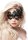 Royal Black Lace Mask  - Black