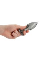 Acrylic Silverchip Butt Plug Set - Silver