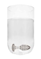 Acrylic Silverchip Butt Plug Set - Silver