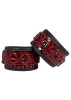 Ouch! - Luxury Hand Cuffs - Burgundy