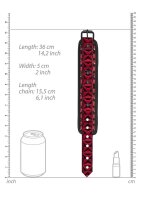 Ouch! - Luxury Hand Cuffs - Burgundy