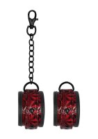 Ouch! - Luxury Hand Cuffs - Burgundy