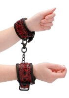 Ouch! - Luxury Hand Cuffs - Burgundy