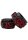 Ouch! - Luxury Hand Cuffs - Burgundy
