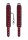 Ouch! - Luxury Hand Cuffs - Burgundy