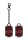 Ouch! - Luxury Hand Cuffs - Burgundy
